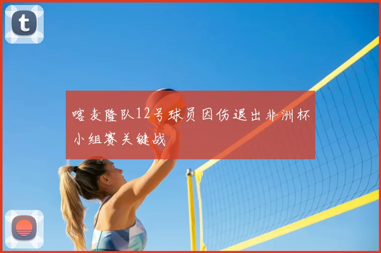 喀麦隆队12号球员因伤退出非洲杯小组赛关键战